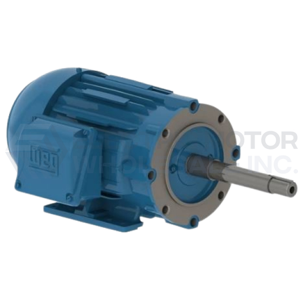 Image for 1HP WEG 1760RPM 143/5JP TEFC 3PH PUMP MOTOR 00118ET3E143JP-W22