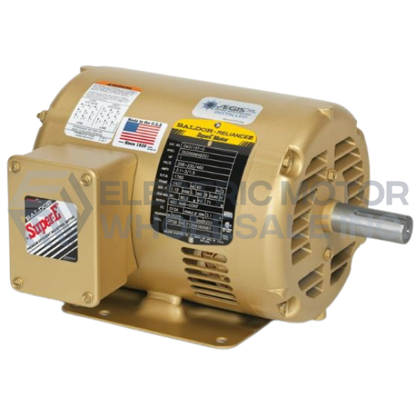Image for 1/4HP BALDOR 1725RPM 48 ODP 3PH SUPER-E MOTOR EM30003