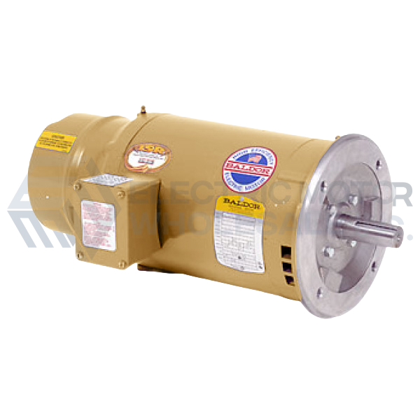 Image for 3HP BALDOR 1765RPM 182TC OPEN 3PH SUPER-E BRAKE MOTOR VEBM3211T