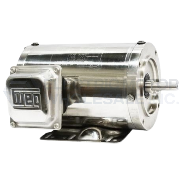 Image for 1HP WEG 1725RPM 56HC TENV IP56 3PH SHARK WASHDOWN MOTOR 00118NT3ESS56C