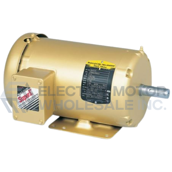 Image for 1.5HP BALDOR 1760RPM 145T TEFC 3PH HVAC SUPER-E MOTOR EHM3554T