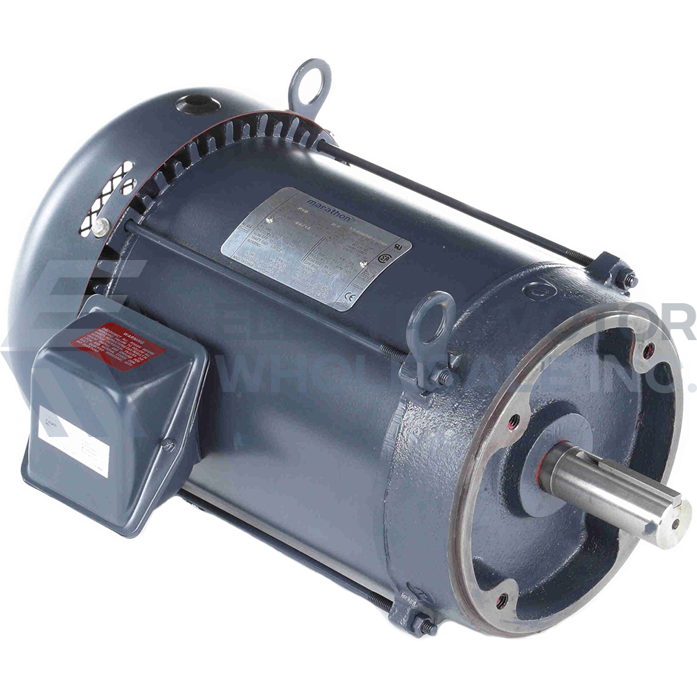 Image for 7.5HP MARATHON 3520RPM 213TC TEFC 3PH GLOBETROTTER MOTOR GT1315A