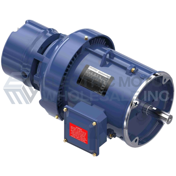 3HP MARATHON 1762RPM 182TC TEFC 3PH GLOBETROTTER BRAKE MOTOR K478
