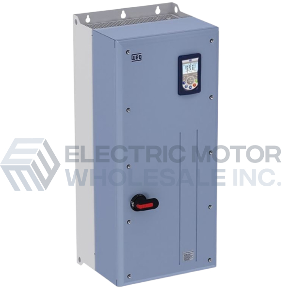 Image for 40HP WEG CFW11 SERIES NEMA12 IP55 230VAC 3PH W/LINE SWITCH VFD CFW110142T2O55DSZ