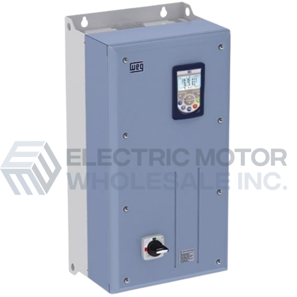 Image for 40HP WEG CFW11 SERIES NEMA12 IP55 460VAC 3PH W/LINE SWITCH VFD CFW110070T4O55DSZ