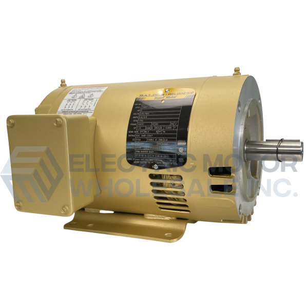 Image for 1HP BALDOR 1770RPM 143TC OPSB 3PH AEGIS HVAC SUPER-E MOTOR CEM3116T-G