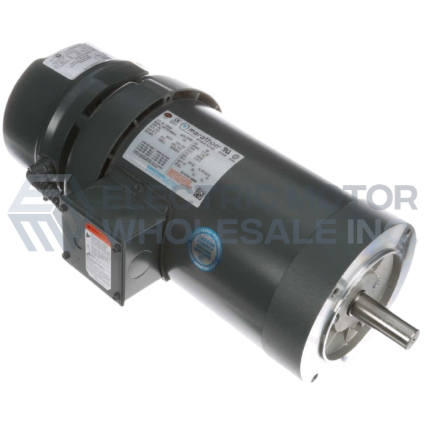 2HP MARATHON 1745RPM 145TC TEFC 3PH BRAKE MOTOR K2046A