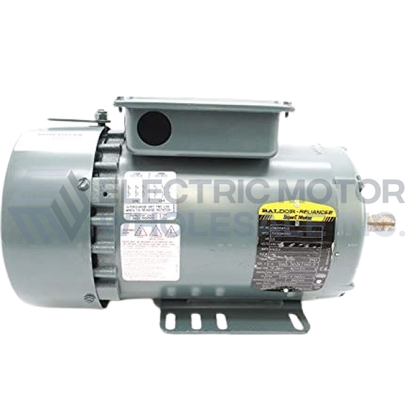 Image for 1HP BALDOR 1770RPM 143TY TEFC 3PH SHORT SERIES SUPER-E BRAKE MOTOR EBM3546T-S