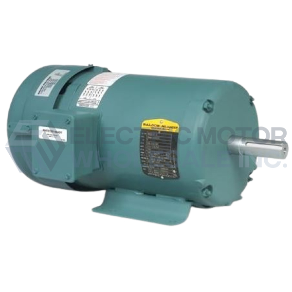 Image for 5HP BALDOR 1750RPM 184T TEFC 3PH SHORT SERIES SUPER-E BRAKE MOTOR EBM3615T-S