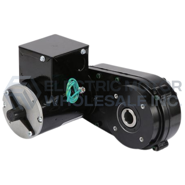 1/20HP BISON 1.2RPM TENV 562 Series 115VAC 1PH Hollow Shaft Offset Gearmotor 016-562-1397