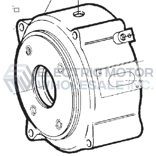 Stearns Rectifier 507703300 STEARNS 87700 Series NEMA4 Aluminum Housing 5-07-7033-00