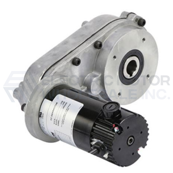 1/8HP BISON 33RPM TENV 90VDC 562 SERIES HOLLOW SHAFT OFFSET GEARMOTOR 011-562-2055