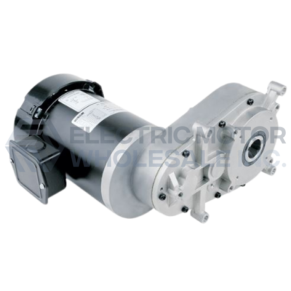 1/2HP BISON 60RPM TEFC 762 Series 115VAC 1PH Hollow Shaft Offset Gearmotor 014-762-0028