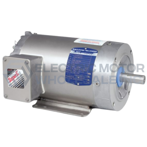 Image for 3/4HP BALDOR 1765RPM 56C TENV 3PH PAINT FREE INVERTER DUTY MOTOR IDCSWDM3542