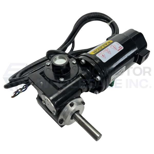 Image for .067HP BALDOR 61RPM TENV 90VDC RIGHT ANGLE GEARMOTOR 23A337Z030G1