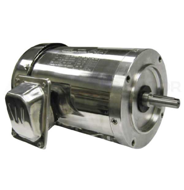 Image for 1/3HP Worldwide 1800RPM 56C TENV 3PH IP56 Stainless Washdown Motor WSSNV13-18-56CRD