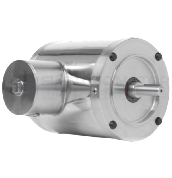 Image for 1/3HP Worldwide 3600RPM 56C TENV 3PH IP69K Stainless Wash Down Motor SSPENV13-36-56CRD