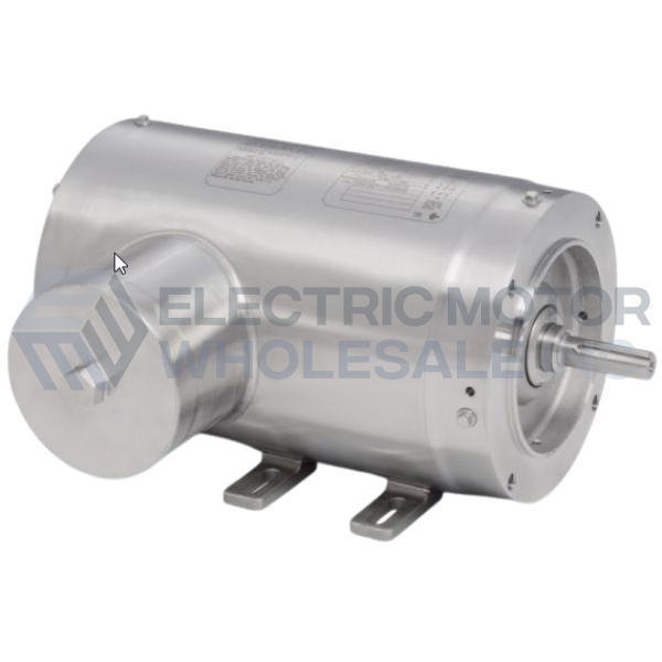 Image for 1.5HP BALDOR 3500RPM 56C TENV 460V 3PH STAINLESS FOOD SAFE MOTOR CFSWDM3550-4E