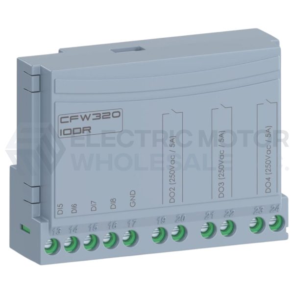 Image for CFW320-IODR WEG CFW320 SERIES I/O Digital Expansion Module 16047089