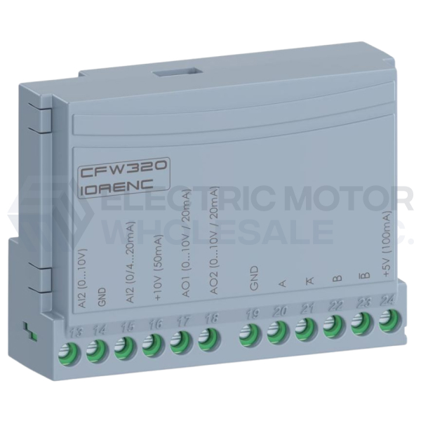 Image for CFW320-IOAENC WEG CFW300 Series I/O Encoder Module 16046971