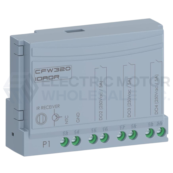 Image for CFW320-IOADR WEG CFW320 Series I/O Expansion Module 16047092