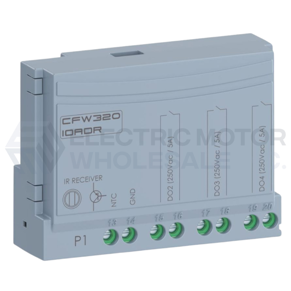Image for CFW320-IOADR-D WEG CFW320 Series I/O Expansion Module 16047095