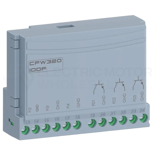 Image for CFW320-IODF WEG CFW320 Series I/O Expansion Module 16046973