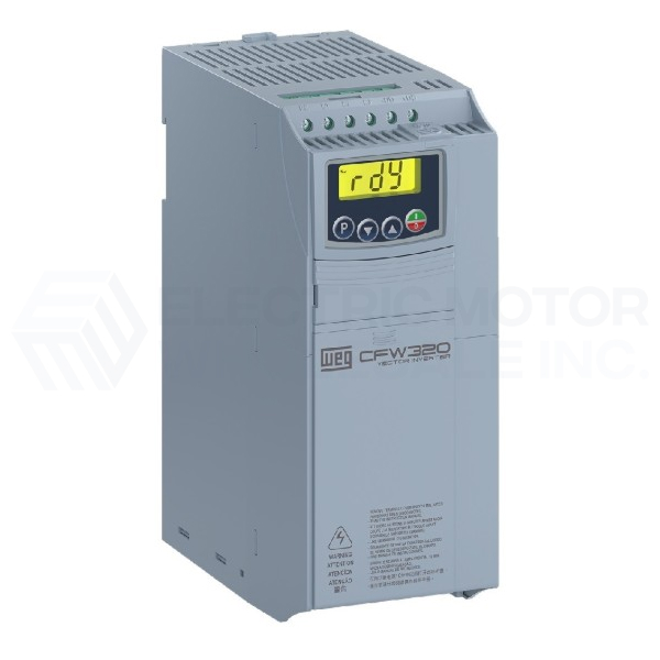Image for 7.5HP WEG CFW320 SERIES IP20 VFD 460VAC 3PH INPUT CFW320C11P0T4DB20