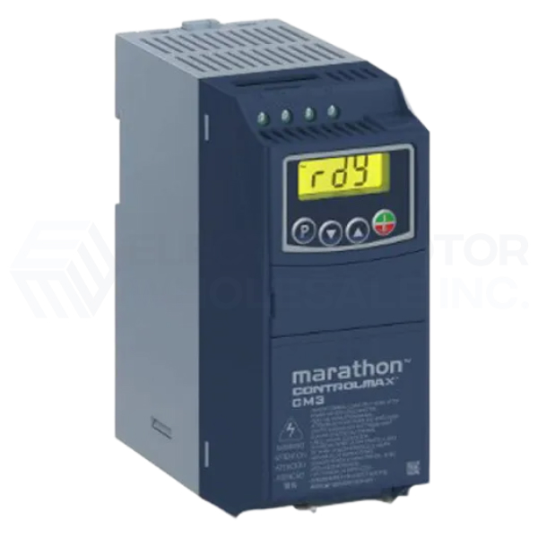 Image for 1/4-1/3HP MARATHON CM3 SERIES IP20 VFD 115VAC 1PH INPUT 174603.00