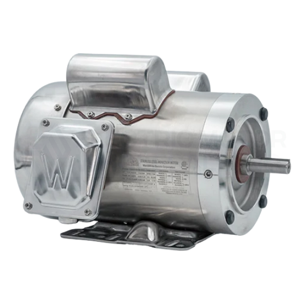 Image for 3/4HP Worldwide 3600RPM 56C TEFC 115/230VAC 1PH Stainless Washdown NSSE34-36-56C