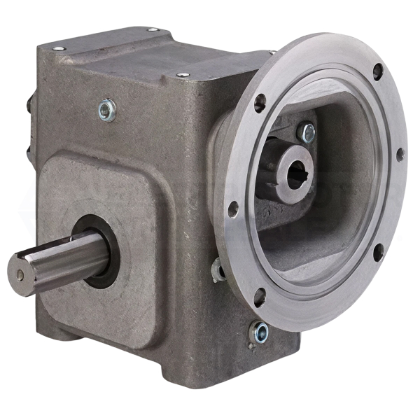 Image for EL-BMQ824-10-D-140 GROVE GEAR 10:1 RIGHT ANGLE ALUMINUM GEAR REDUCER EL8240207.00
